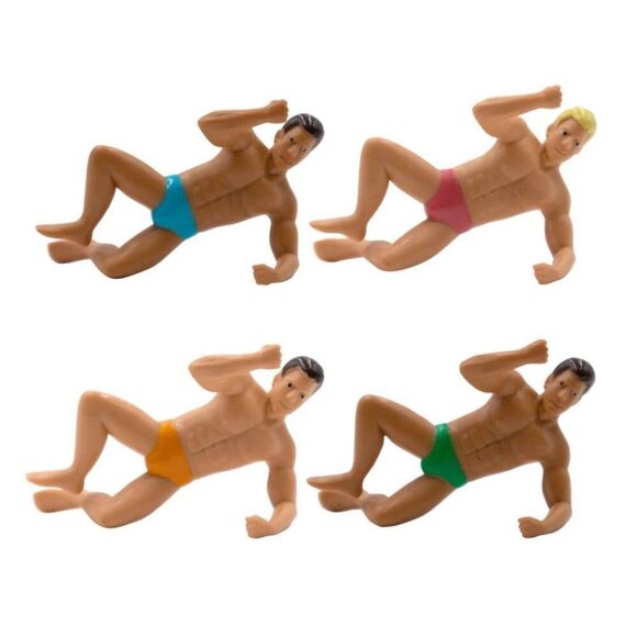 NPW Wine Drink Markers  Charmers Drinking Buddies Set Of 4 - Picture 4 of 10